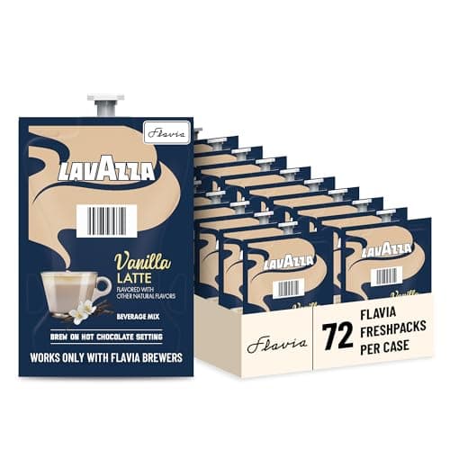 Lavazza Vanilla Latte Flavia Freshpacks, Case of 72 - Image 1