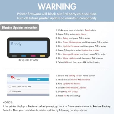 89A Black Toner Cartridge 2 Pack Compatible Replacement for HP 89A CF289A 89X CF289X (with Chip) for Enterprise M507 M507n M507dn M507x MFP M528dn M528f M528c M528z M528 Series Printer - Image 5