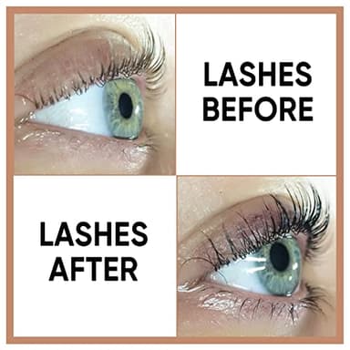 Lomansa Lash Color Kit, Instant Eyelash, Black Brow Color with Natural Effects, Safe & Easy to Use, 8ml - Image 6