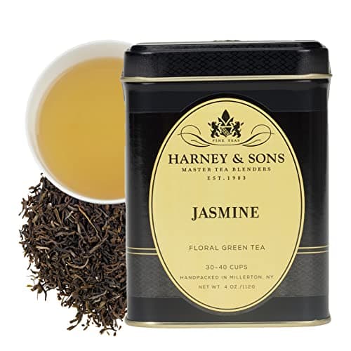 Harney & Sons Jasmine, Loose tea in 4 Ounce tin - Image 1