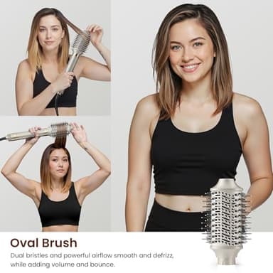 MESCOMB 5-in-1 Hot Air Styler – Fast Hair Dryer with Auto Wrap Curlers & Volumizing Brushes, Frizz-Free Styling Tool for Curling, Smoothing & Adding Volume, No Heat Damage - Image 7