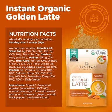 Golden Latte 11.1oz - Image 2