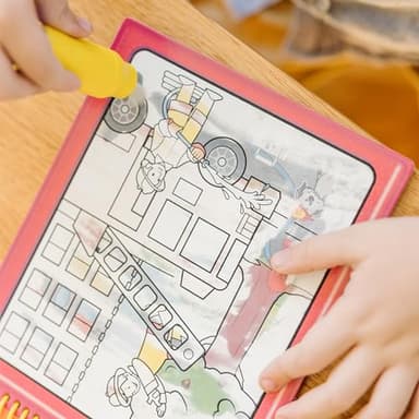 Melissa & Doug On The Go Water Wow! Mess Free Coloring Book, Reusable Water-Reveal Activity Pad, Vehicles, Travel Toys, Party Favors, for Toddlers & Kids Ages 3+ - FSC Certified - Image 8