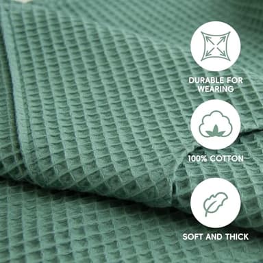 Zamlory Hooded Kids Beach Towel - Soft Poncho Towel for Babies and Toddler - Lightweight Waffle Cotton Towel Cover Up for Beach and Pool and Bath - Image 6