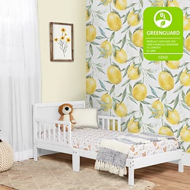 Dream On Me 648-WHT Brookside Toddler Bed, 53lx29bx28h inches, White - Image 7