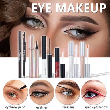 Makeup Kit For Girls,Full Makeup Set For Wonmen Includes 40 Colors Eyeshadow Palette Lip Gloss Liquid Lipstick Make up Sponge Brushes Eyebrow Concealer With Makeup Bag - Image 6