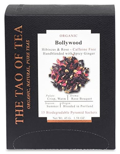 The Tao of Tea Bollywood Box Pyramid Sachets, 15 Sachets - Image 1