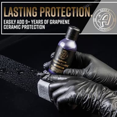 Adam's Polishes Advanced Graphene Ceramic Coating - 10H Graphene Coating for Auto Detailing, 9+ Years of Car Protection & Patented UV Technology - Image 5