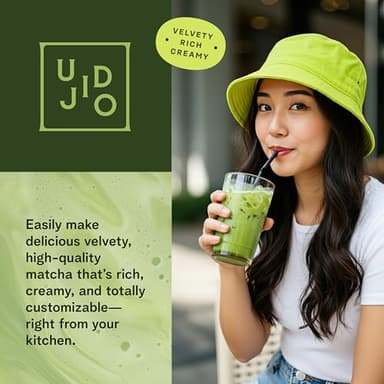 Ujido The Path of Zen Japanese Matcha Green Tea Powder Ceremonial Blend (2 oz) - Image 5