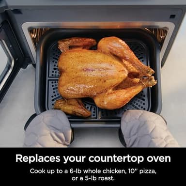 Ninja Combi All-in-One Multicooker, Oven, & Air Fryer, Complete Meals in 15 Mins, 14-in-1 Functions, Combi Cooker + Air Fry, Bake, Roast, Slow Cook and More, 3 Accessories, Stainless Steel, SFP701 - Image 7