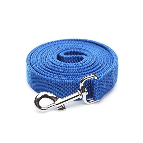 Nylon Dog Leash with 2-Layer, 4 FT/ 6 FT/ 7FT Long, 1 Inch Wide for Medium Large Dogs - Image 1