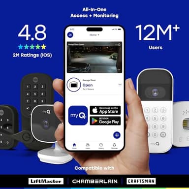 CHAMBERLAIN myQ Smart Indoor Security Camera – 1080p HD Video, Night Vision, Motion Detection, Wi-Fi, Two-Way Audio, Smartphone Control - Image 7