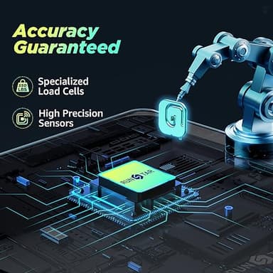 550lb Bathroom Digital Scale for Body Weight with Ultra-Wide Platform and Large LCD Display, Accurate High Precision Scale with Extra-High Capacity - Image 2