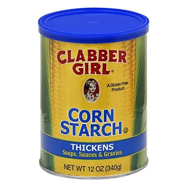 Clabber Girl Gluten-Free Corn Starch, 12 Ounce (Pack of 12) - Image 1