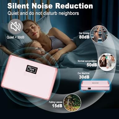 HOTWAVE Vibration Plate Exercise Machine with Bluetooth&LED Lights for Lymphatic Drainage, Power Vibrating Plates Platform for Weight Loss - Whole Body Shaker Vibration Plate Machine Home Gym - Image 7
