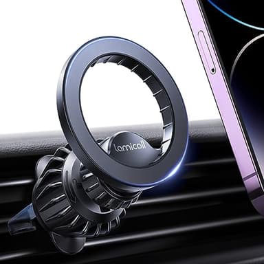 Lamicall for MagSafe Car Mount - [20 Super Magnets] Magnetic Car Phone Mount, Air Vent Phone Holder Car, Hands Free Cell Phone Holder Clip Car Accessories fit iPhone 17 16 15 14 13 Pro Plus Max - Image 1