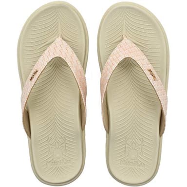 KuaiLu Womens Flip Flops Ladies Yoga Mat Comfortable Walking Thong Sandals With Plantar Fasciitis Arch Support Slip On Indoor Outdoor For Summer - Image 6