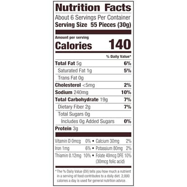 Goldfish Baked with Whole Grain Cheddar Cheese Crackers, 6.6 Oz Bag - Image 2