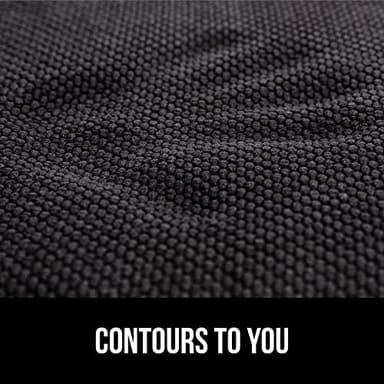 GORILLA GRIP Slip Resistant Chair Cushions, No Ties Required, Memory Foam Pads for Dining Room, Kitchen Table, Office, Rocking Chairs, Plush Seat Cover Cushion Pad, Home Decor, Set of 4 16x16, Black - Image 9