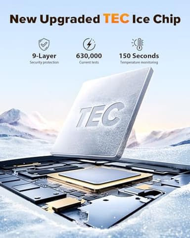 DUMTERR 3 in 1 Foldable Wireless Charging Station for Mag-Safe Charger for iPhone 16/15/14/13/12,for Apple Watch Series & AirPods - Wireless Charger Stand with N52 Strong Magnetic & Safety Protections - Image 3