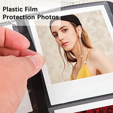 192 Pockets Large Photo Album for Polaroid i-Type/600/SX-70 Instant Photos,3.5x4.25 Picture Book fits Fujifilm Instax Wide 400/300 Film (Pink) - Image 4