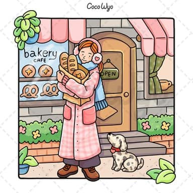 Girl Moments: Coloring Book for Adults and Teens Featuring Cute Cozy Daily Activities for Relaxation (Cozy Spaces Coloring) - Image 5