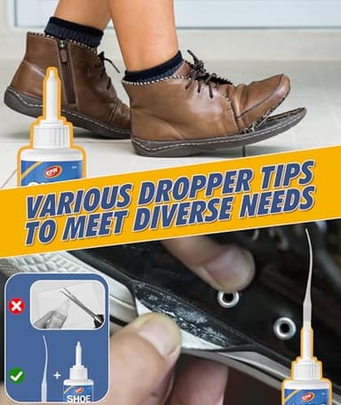 EPN Super Glue for Shoe Repair, 35g Heavy Duty Waterproof Adhesive – Strong Bond for Soles, Boots, Sneakers, Athletic Shoes, Heels, Sandals, Fast Drying, Long-Lasting, Pack of 2 - Image 4