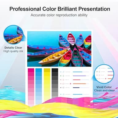 Adoccur 61XL Ink Cartridge Replacement for HP Ink 61 for HP 61 Ink Works with HP Envy 4500 5530 5534 4502 Deskjet 1000 1010 2540 3000 3510 Officejet 4630 4635 Printer (2 Pack) - Image 7