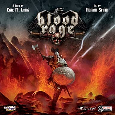 Blood Rage (Core Box) | Strategy Game | Viking Fantasy Board Game | Tabletop Miniatures Battle Game for Adults and Teens | Ages 14+ | 2-4 Players | Avg. Playtime 60-90 Mins | Made by CMON - Image 2