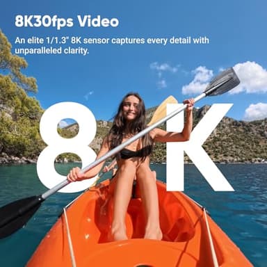 Insta360 Ace Pro 2 Dual Battery Bundle -8K Waterproof Action Camera Co-Engineered with Leica, 1/1.3" Sensor, Dual AI Chip, Leading Low Light, Superior Audio, Flip Screen & AI Editing for Motorcycling - Image 6