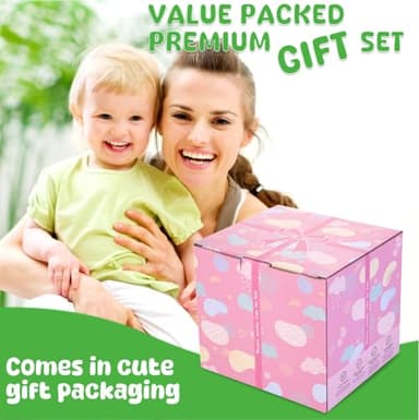 Batlofty Wooden Activity Cube, 8-in-1 Montessori Toys for 1 2 Year Old Girl Boy Toddler| Sensory Educational Learning Toys 12-18 Months | 1st Birthday Gifts, Bead Maze | Bonus Sorting & Stacking Board - Image 7