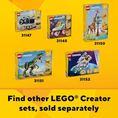 LEGO Creator 3 in 1 Modern Toy House - Kids Toy Building Set with 3 Building Options for Boys & Girls, Ages 9+ - with 2 Minifigures for Pretend Play - Gift Idea for Birthday - 31153 - Image 7