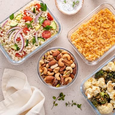 Freshware Glass Storage Containers with Lids, 24 Pieces, 12 Containers with 12 Lids, Glass Meal Prep Containers, Leak Proof, Freezer Safe - Image 9