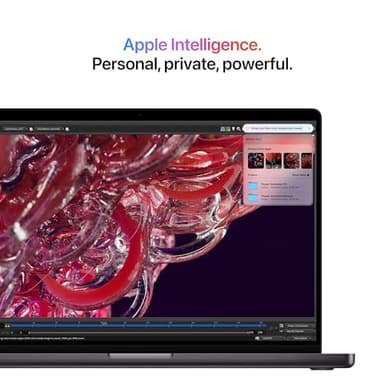 Apple 2024 MacBook Pro Laptop with M4 chip with 10‑core CPU and 10‑core GPU: Built for Apple Intelligence, 14.2-inch Liquid Retina XDR Display, 16GB Unified Memory, 1TB SSD Storage; Silver - Image 4