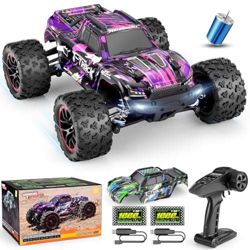 HAIBOXING 1/18 Scale Brushless Fast RC Cars 18859A, 4WD Off-Road Remote Control Trucks 48 KM/H Speed for Adults and Kids Boys, All Terrain Truck Toys Gifts with Extra Shell and Battery 40+ min Play - Image 1