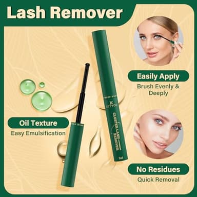 KEYYOU Lash Clusters Kit DIY Lash Extension Kit 280pcs Soft Lash Clusters 60D+80D D Curl Easy to Apply with Bond and Seal Applicator Remover Eyelash Extension Kit at Home(RMkit-60D80D-D-10-18mix) - Image 5