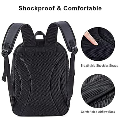 COVAX Mesh Backpack for School, Heavy Duty Mesh Bookbag, Semi-Transparent Back Pack for Beach, Swimming, Sports, Work, Travel - Image 3