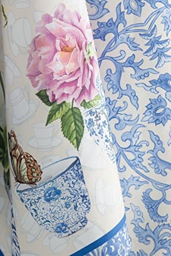 Maison d' Hermine Kitchen Towels Set of 3 100% Cotton 27.50" x 20" Reusable Cloth Tea Dish Towels Absorbent with Hanging Loop for Kitchen, Home, Dining, Cocktail Parties Spring/Summer (Canton) - Image 7