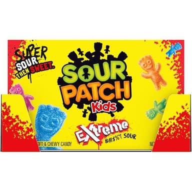 SOUR PATCH KIDS Extreme Sour Soft & Chewy Candy, Bulk Candy, 12 - 3.5 oz Boxes - Image 12