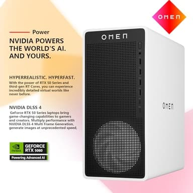 HP OMEN 16L TG03 RTX 5060 Pro Business Gaming Desktop, Intel Ultra 7 265F(Beats Intel i7-14700F), NVIDIA RTX 5060, 64GB DDR5 RAM, 4TB SSD, Workstation for Creation, Bundle Lexar SL660 512GB SSD - Image 4