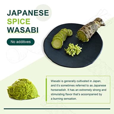 Soeos Wasabi Powder 8oz (227g), Premium Wasabi Powder for Sushi and Sashimi - Image 8