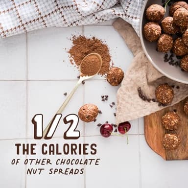 PBfit 30 Ounce Peanut Butter Powder Chocolate Flavor, Cocoa Powdered Peanut Butter Spread From Real Roasted Peanuts and Cocoa, 6g of Protein 7% DV, Gluten-Free, 70 calories, 88% less fat (Pack of 1) - Image 3