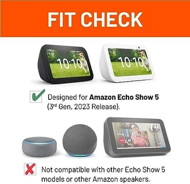 Made for Amazon Tilt + Swivel Stand for Echo Show 5 (3rd Generation), 2023 Release - Image 4