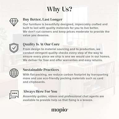 mopio Brooklyn Night Stand, Modern Farmhouse Nightstand, Small Side, Bedside Table with Drawer, End Table with Storage, Fluted Panel, Curved Profile (Golden Oak, Set of 2) - Image 9