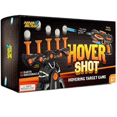 Hover Shot Shooting Toy for Kids - Ball Target Game for Nerf Guns - Cool Birthday Gifts Toys for Boys Age 6+ Year Old Boy Best Teenage Gift Idea - Gun, Targets & Darts - Powered by Plug or Batteries - Image 9