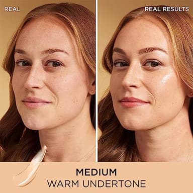 IT Cosmetics CC+ Nude Glow (Medium) - Medium Coverage Foundation with SPF 40 & Brightening Glow Serum, Lightweight Skin Tint, 2% Niacinamide + Hyaluronic Acid, Up to 24H Hydration - 1.08 fl oz - Image 2