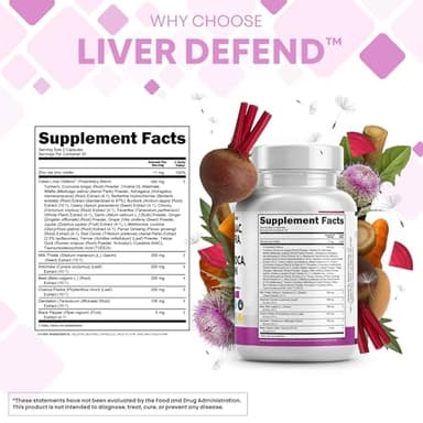 Clean Nutraceuticals Milk Thistle NAC Chanca Piedra Beet Root Artichoke Dandelion Root - Liver Cleanse Detox & Repair Supplement Plus TUDCA Choline & Ginger 60 Count - Image 4