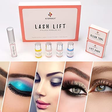 Lash Lift Kit, Eyelash Perm Kit, Professional Eyelash Curling Lash Extension Set, Glue Upgraded Version, Lash Extensions, Lash Curling, Semi-Permanent Curling Perming Wave Suitable For Salon - Image 6