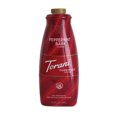 Torani Puremade Peppermint Bark Dessert & Drink Sauce, 64 fl oz - Image 1