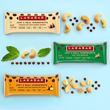 Larabar Chocolate Chip Cookie Dough, Gluten Free Fruit & Nut Bar, 16 Ct - Image 6